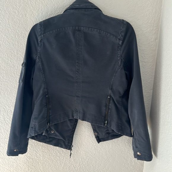 Peyton Jensen moto jacket - adorable!!! Purchased from Evereve - Picture 2 of 3